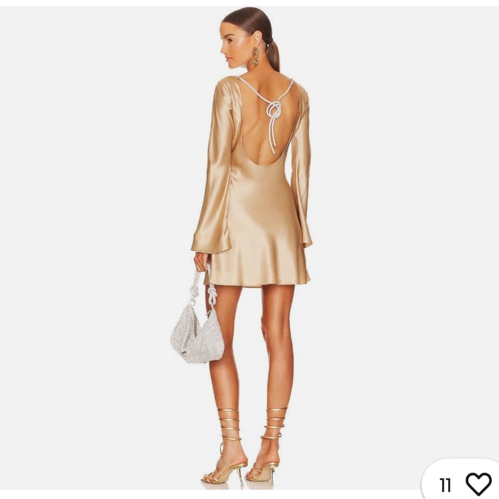 Cult Gaia Golden Mills dress